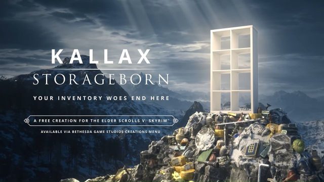 Game: IKEA releases new Skyrim mod that adds gloriously mundane Kallax shelving